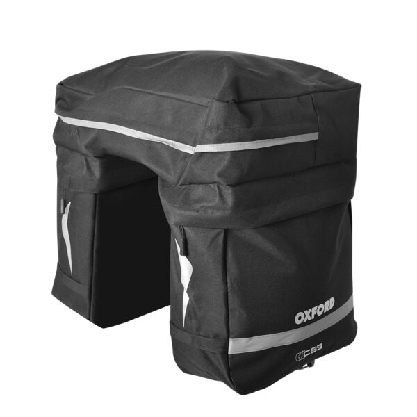 Oxford Waterdichte tas (3 ruimtes!) voor de Fiets - Inhoud 35 L
