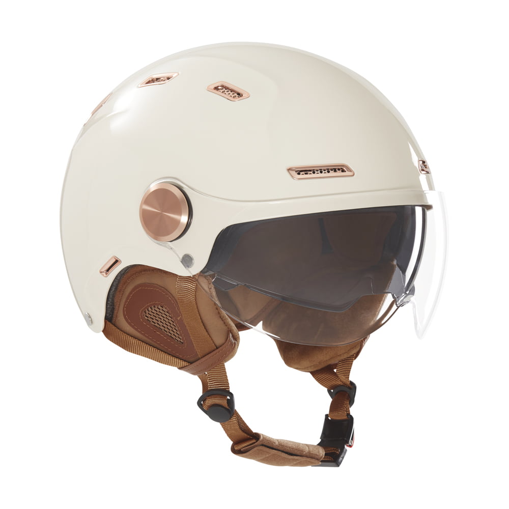 Exklusiv fietshelm met vizier